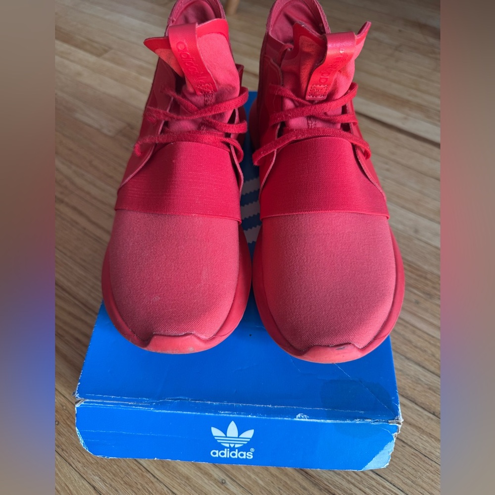 ADIDAS Tubular Donna Rosso Sneaker - Picture 5 of 9
